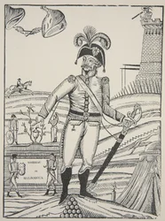Graven til Malborouk, ca. 1722
