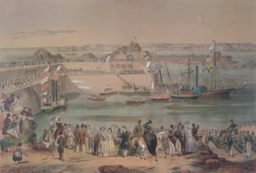 Besøk av dronning Victoria i Jersey i 1846, 1847
