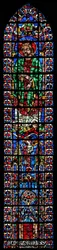 Vindu w102 som viser St Andrew og kirken Soissons