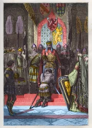 ridder - The Accolade - La Chevalerie - Mykhet til en ridder - L