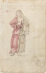 Personifisering av vennskap (Amicitia) [fol. 2 recto]