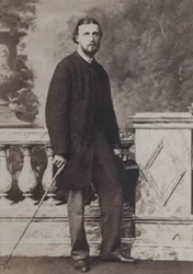 Portrett av Warington Taylor, forretningsfører for William Morris