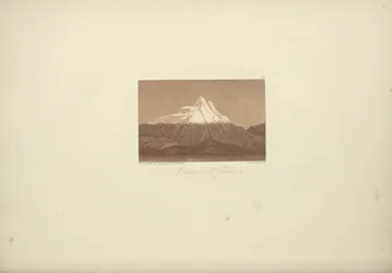Mountains of Jlinissa, tegnet av Gmelin, gravert bu Arnold, illustrasjon fra 