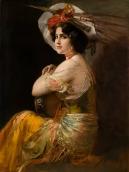 Rosario Guerrero som Carmen, ca. 1908.