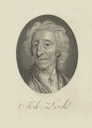 Portrett av legen og filosofen John Locke 1632-1704, ca 1770.