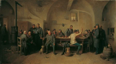 Soldater i kantina