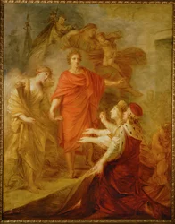 Venezia og Dalmatia hyller keiser Franz I … (maleri på lerret)