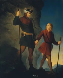 Frelsen til keiser Maximilian I fra Martinswand