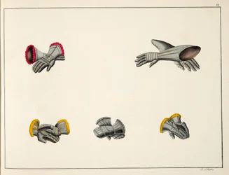 Hansker, plate fra 