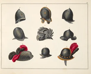 Hjelmer, plate fra 