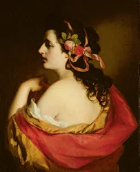 Portrett av en ung jente, 1865