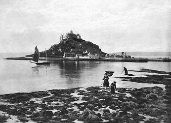 St. Michaels Mount, c1896