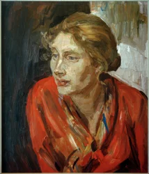 Portrett av datteren Alexandra