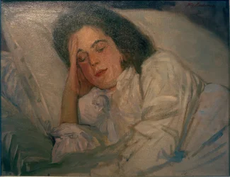Portrett av den sovende Alexandra