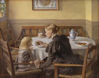 Mor og barn