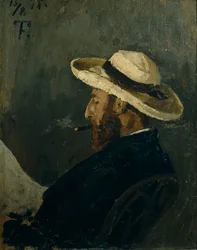 Portrett av Fredrik Collett