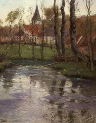 Den gamle kirken ved elven