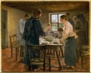 Kristus i et bondehjem