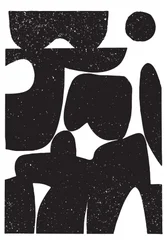Moderne abstrakte figurer