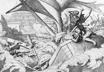 Ødeleggelsen av den russiske flåten i Konstantinopel, før 1839