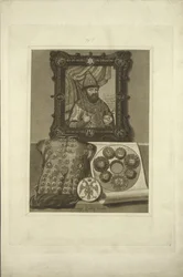 Sølvrustning og tsarens segl. Fra den russiske statens antikviteter, før 1853