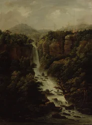Cascade nær pavepalasset i Roma