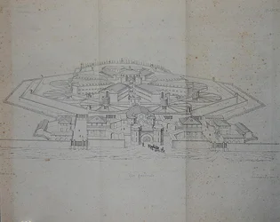 Design for et mobilfengsel for 585 fanger