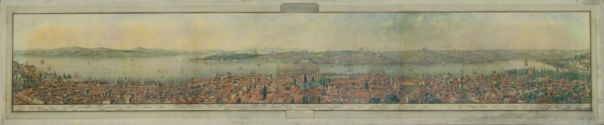 Utsikt over Konstantinopel
