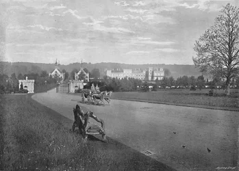 Welbeck Abbey, c1896
