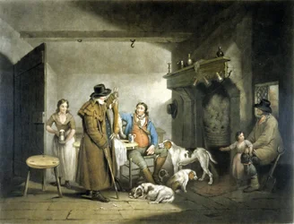Inside a Country Alehouse, gravert av William Ward