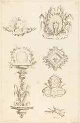 Design for Tail-Pieces: pl. 10
