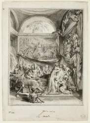 Germanicus#39; død, fra Spectacle de l#39;Histoire Romaine