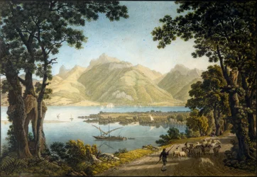 Genfersjøen nær Le Bouveret