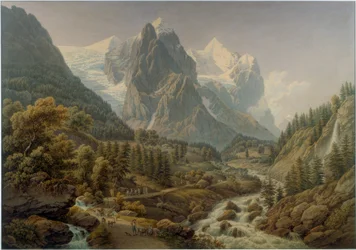 Wetterhorn og Rosenlaui
