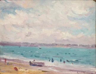 'Stranden ved St Malo', 1881-1935