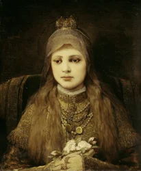 Den hellige Elisabeth som barn