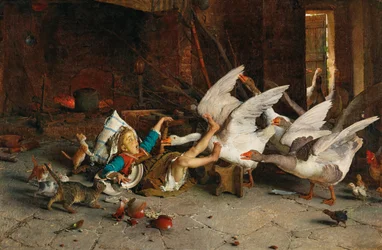 En katastrofe En katastrofe, 1887.