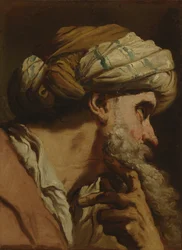 Studie av et orientalsk hode, ca. 1766-75