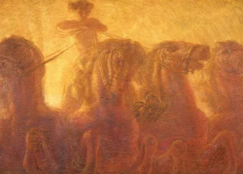 Solvognen eller Handelens triumf, 1907