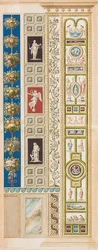 Pilaster Loggia XIII (dekorasjon med landskap og jaktstykker)