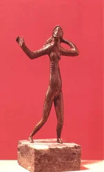 Danser, fra Neuvy-en-Sullias (bronse)