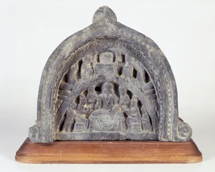 Education of Buddha, 100-200 (skifer)