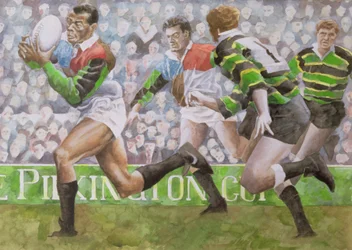 Rugbykamp: Harlequins mot Northampton, 1992 (wc)