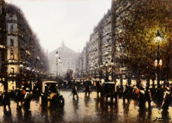 En gatescene, Paris