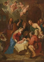 Gjeternes tilbedelse, ca. 1640–1650 (olje på lerret)