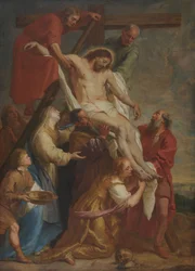 Nedstigningen fra korset, ca. 1640–1650 (olje på lerret)