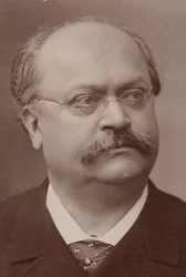 Portrett av komponisten Charles Lecocq 1832-1918.