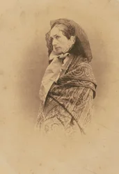 Portrett av operasangerinnen Rosine Stoltz 1815-1903, 1855-1859.