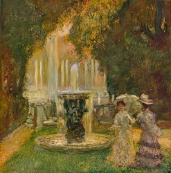 Fonteneshowet i Versailles L