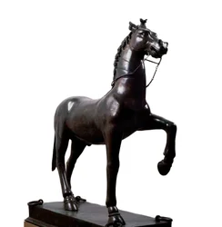 Votivhest i bronse (skulptur, ca. 50 e.Kr.)